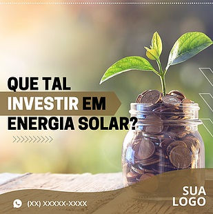 Miniatura: Artes prontas e 100% editáveis para a sua empresa Energia Solar