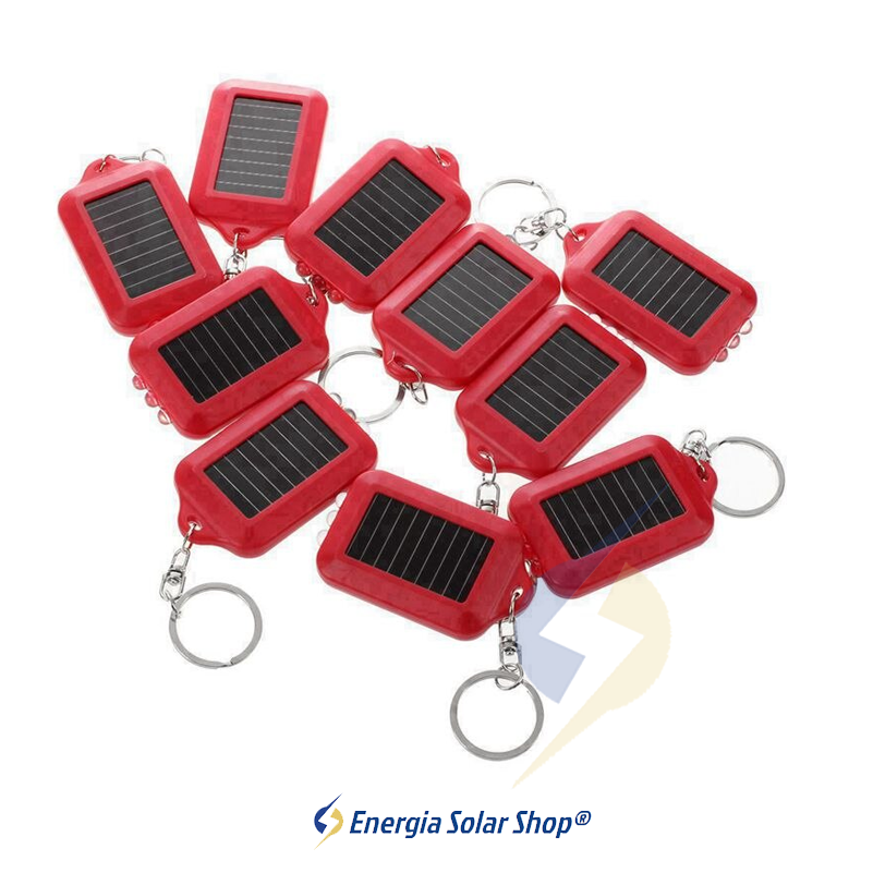 Miniatura: Chaveiros de Energia Solar Mini Chaveiro Solar Lanterna Solar