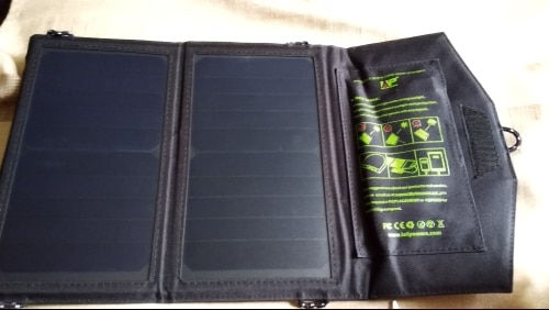 Miniatura: Painel solar carregador de energia solar portátil