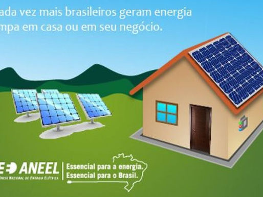 Geração distribuída contribui para cofres públicos