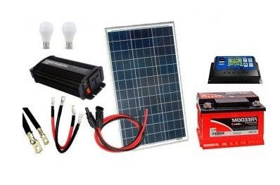 Miniatura: Gerador de Energia Solar 60Wp Gera até 160Wh/dia Energia Solar