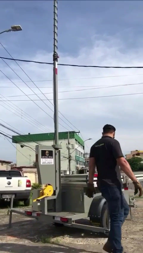 Thumbnail: Venda e Locação de Torre de Iluminação de Energia Solar Carretinha Solar