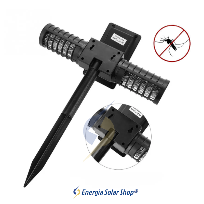 Miniatura: Mata Mosquito Energia Solar Fotovoltaica Jardim À Prova D 'Água Solar