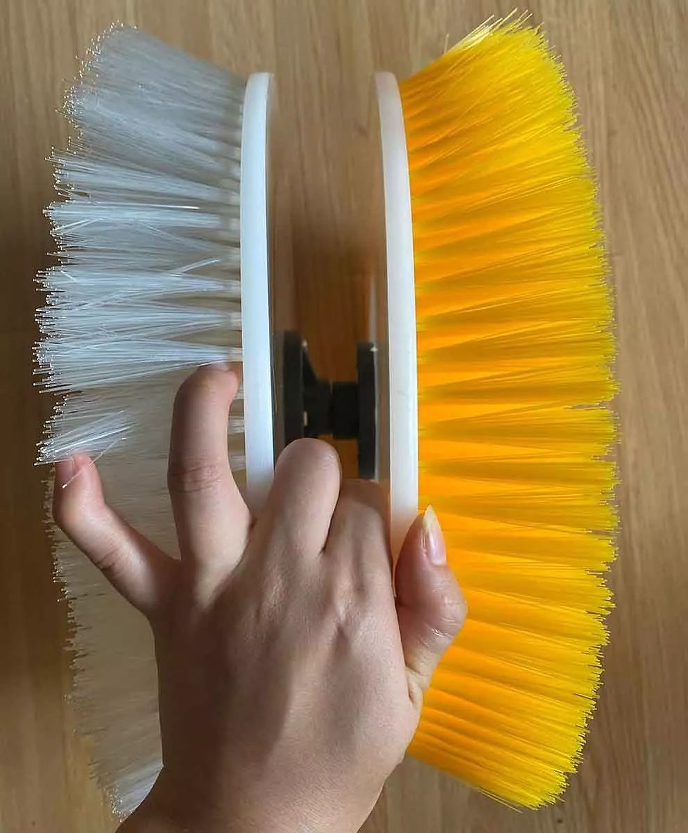 Miniatura: Refil Cerdas Escova Limpeza Solar Rotativa Painel Solar