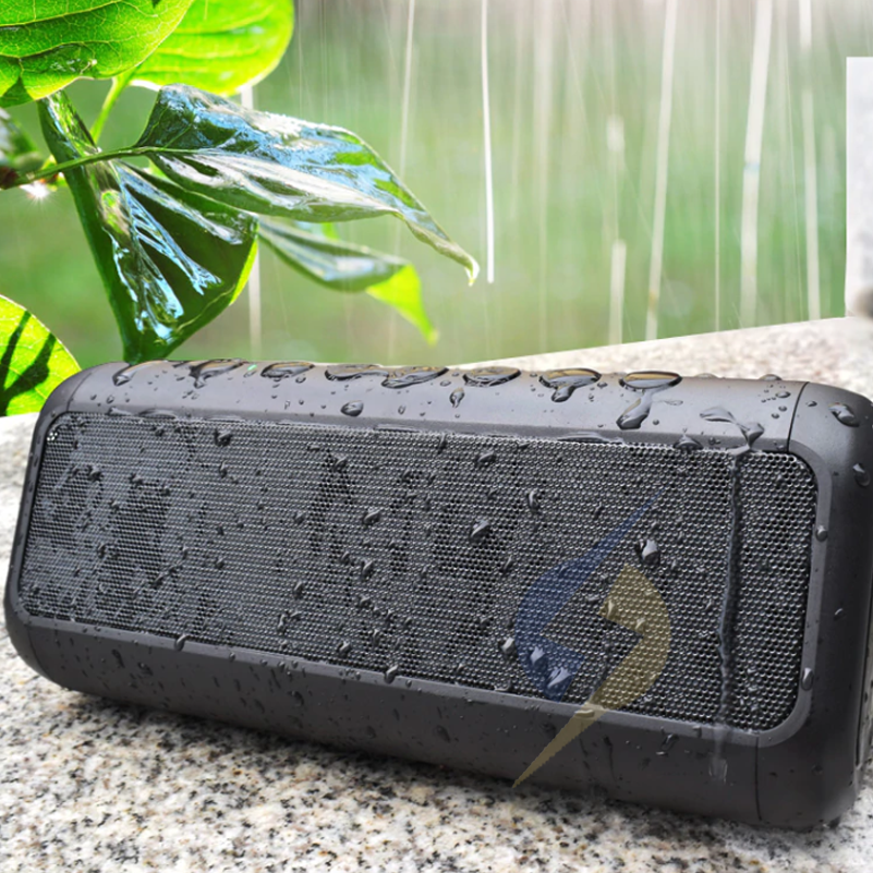 Miniatura: Caixa de Som Energia Solar Bluetooth, Portátil  À Prova D' Água