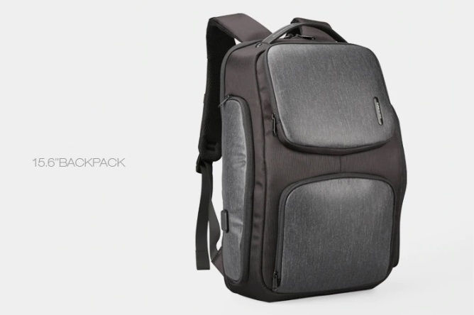 Miniatura: Mochila Energia Solar USB 15.6 Polegada Laptop Viagens de Negócios