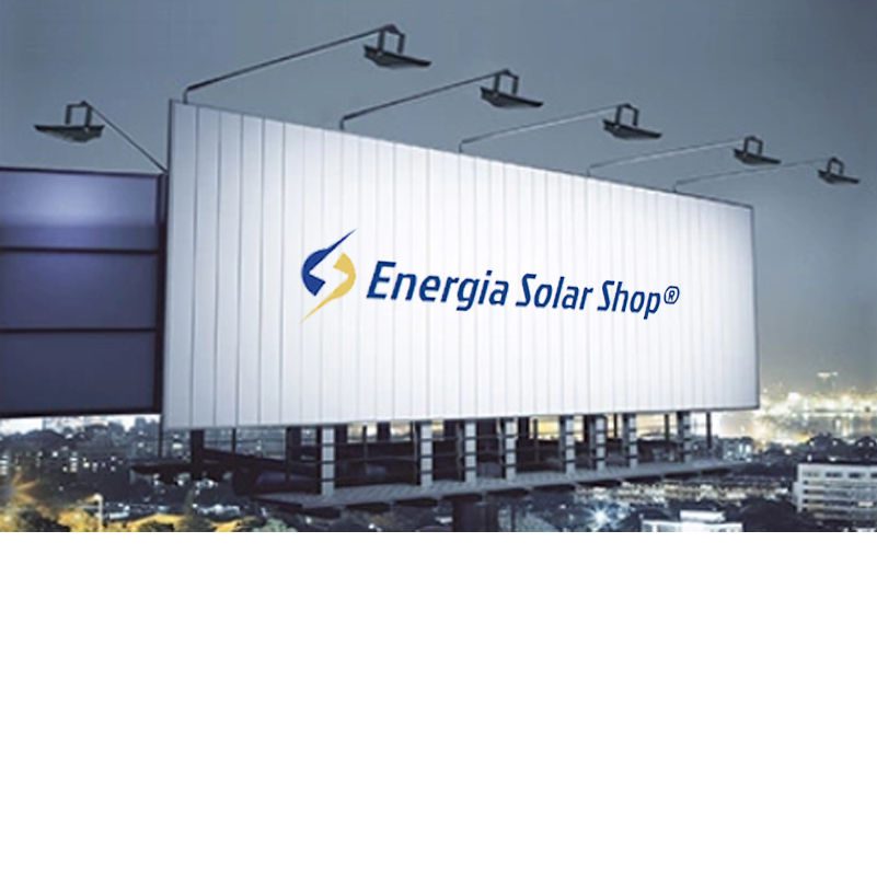 Miniatura: Refletor Energia Solar Painel Rodoviário LED 6000K Outdoor Solar Alta