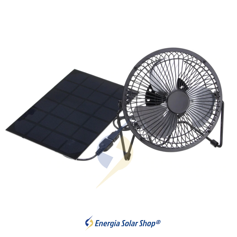Thumbnail: Ventilador Com Energia Solar Ventilador Solar Painel Solar