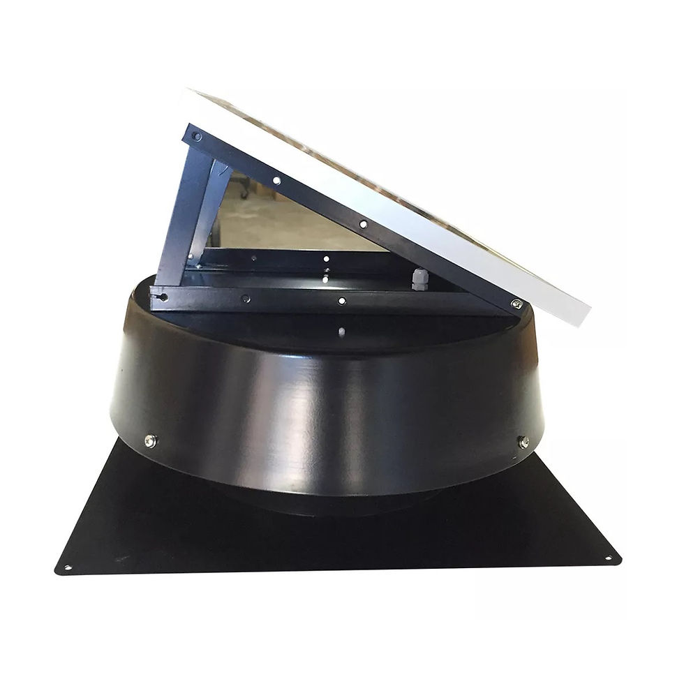 Miniatura: Exaustor Solar ESS 10W Painel Solar Policristalino