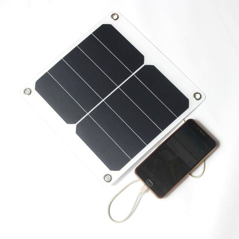 Miniatura: Carregador Placa Solar para Iphone Banco ao ar Livre de Energia Solar