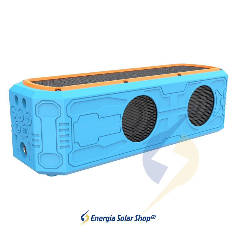Miniatura: Caixa de Som Solar Bluetooth à prova d água portátil 4400 mah