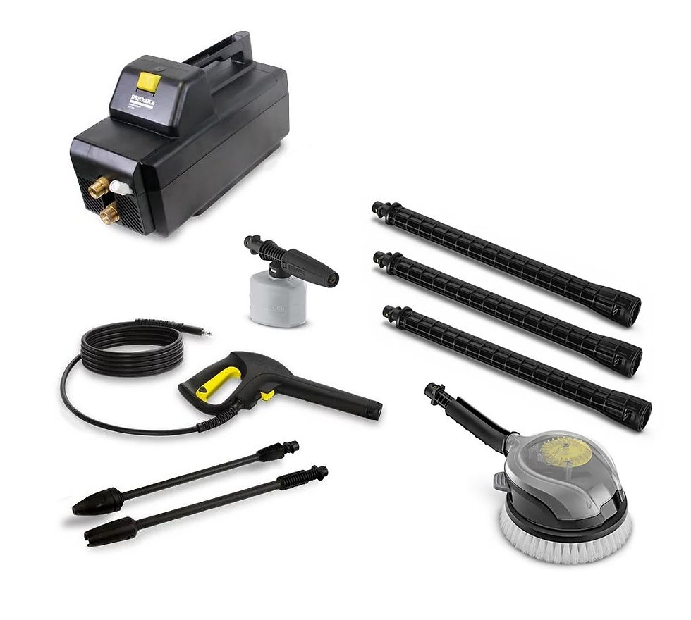 Escova Giratória para Limpeza de Painel Solar