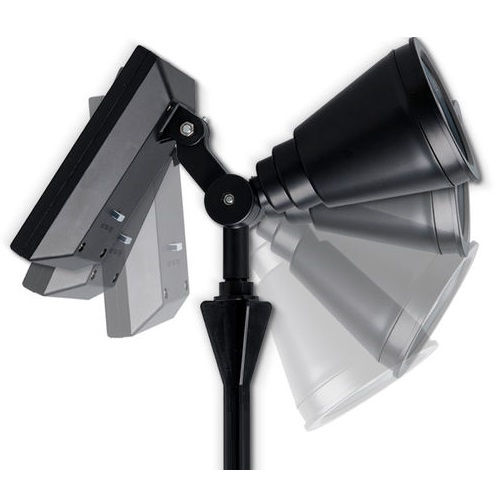 Miniatura: Luminária Spot Refletor Solar 60w Potente Led Jardim Parede Branco Frio