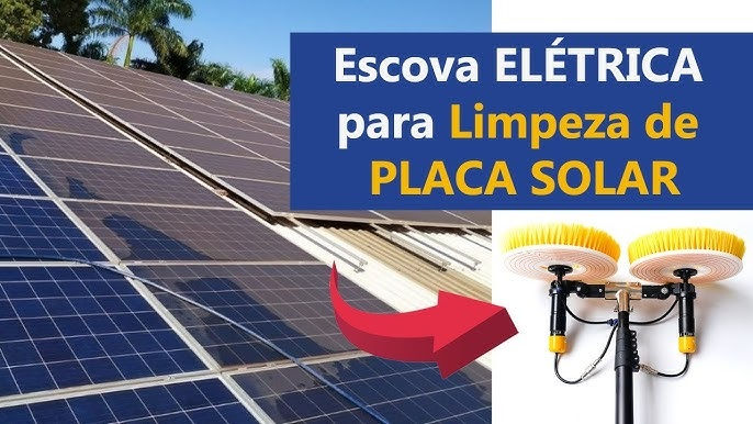 Thumbnail: Limpador 2P Solar – Escova Giratória para Limpeza de Placas Solares