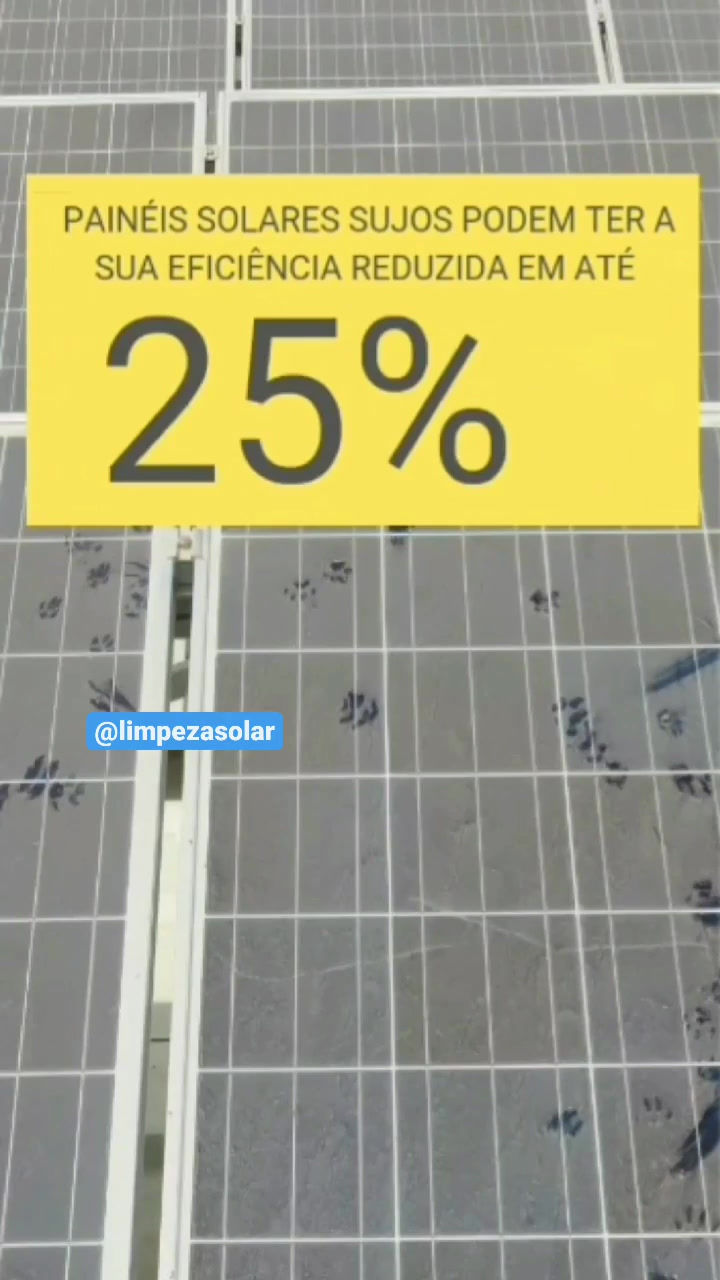 Thumbnail: Kit Limpeza Painel Solar Completo Limpadora Placa Solar Fotovoltaica
