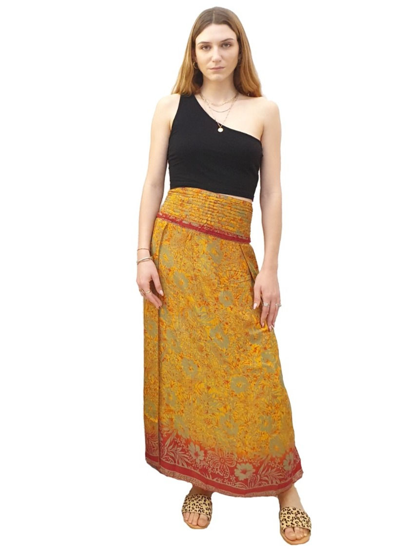 Miniatura: 322 - Ariane - Jupe longue Polyester - Bouquet de 11 imprimés 14 Euros pièce