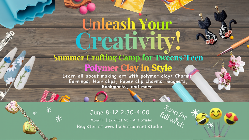 Polymer Clay in Style (Tweens/Teens)