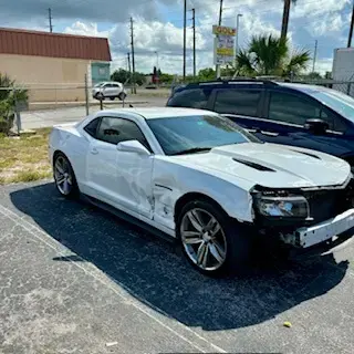 2016 Chevy Camaro Before An Auto Body Repair