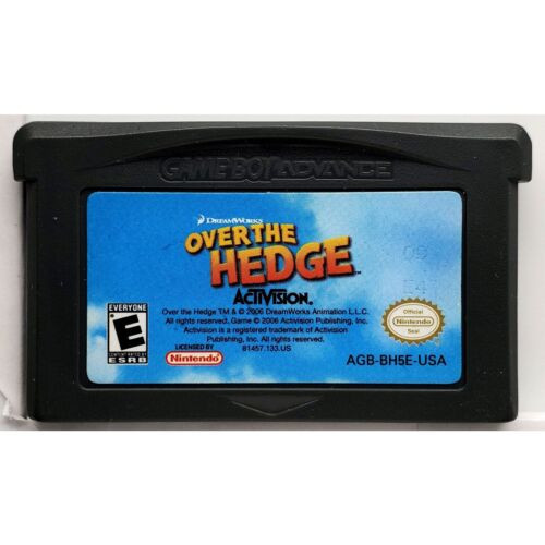 GBA Over the Hedge | Retro Game Buzz