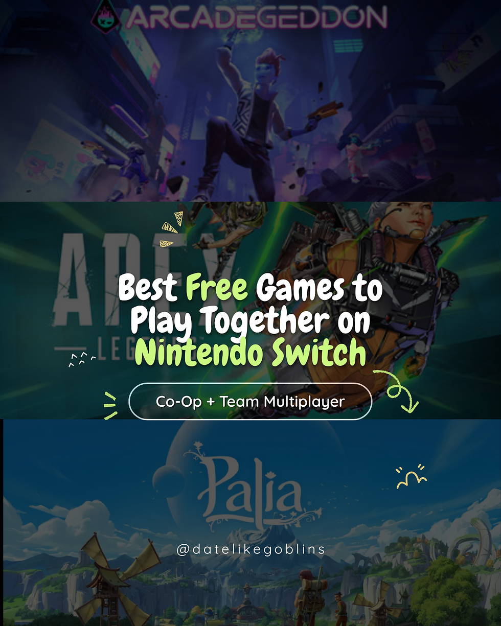 Best Free Games to Play Together on Nintendo Switch (Co-Op + Team Multiplayer)