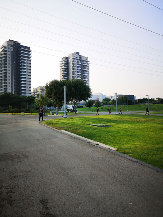 קבוצת הליכה באקו פארק חדרה