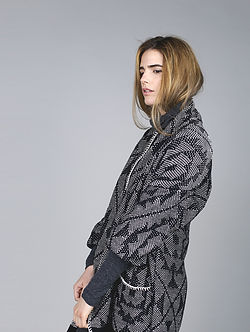 Model in Cotton Coat