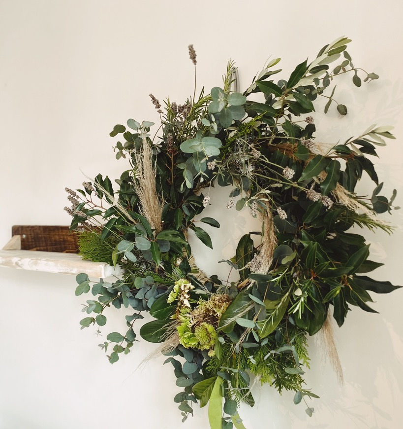 David Lloyd Christmas Wreath making