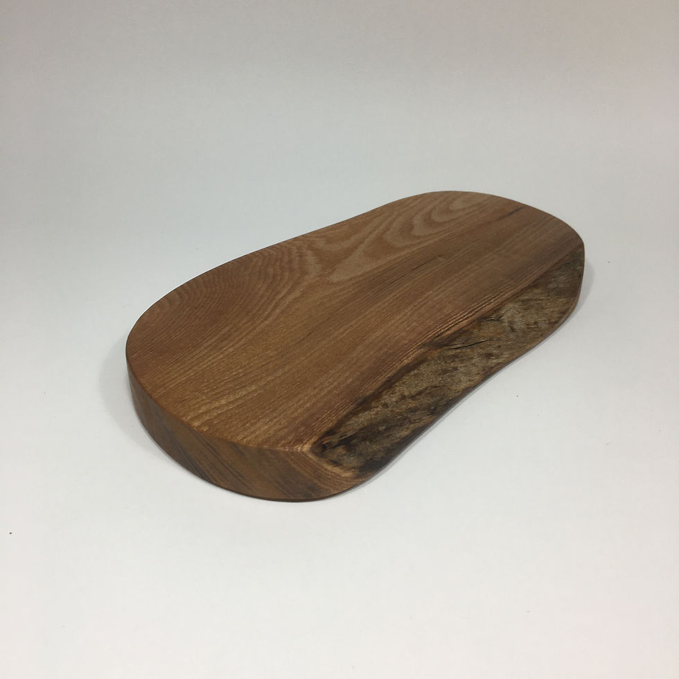 Thumbnail: Handmade Scottish Elm display or casting stand plinth (547)