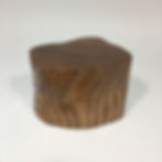 Thumbnail: Small handmade dark elm display plinth or stand (542)