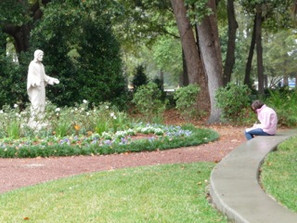 Finding peace in our Meditation Garden