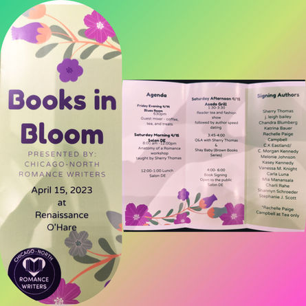 BOOKS IN BLOOM- EVENT RECAP