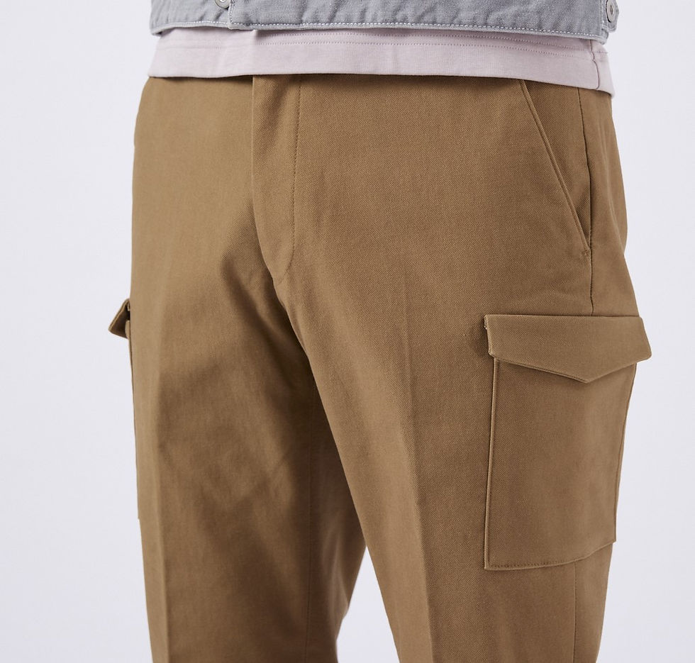 サムネイル： TCR2330231-85 High density Moleskin stretch cargo