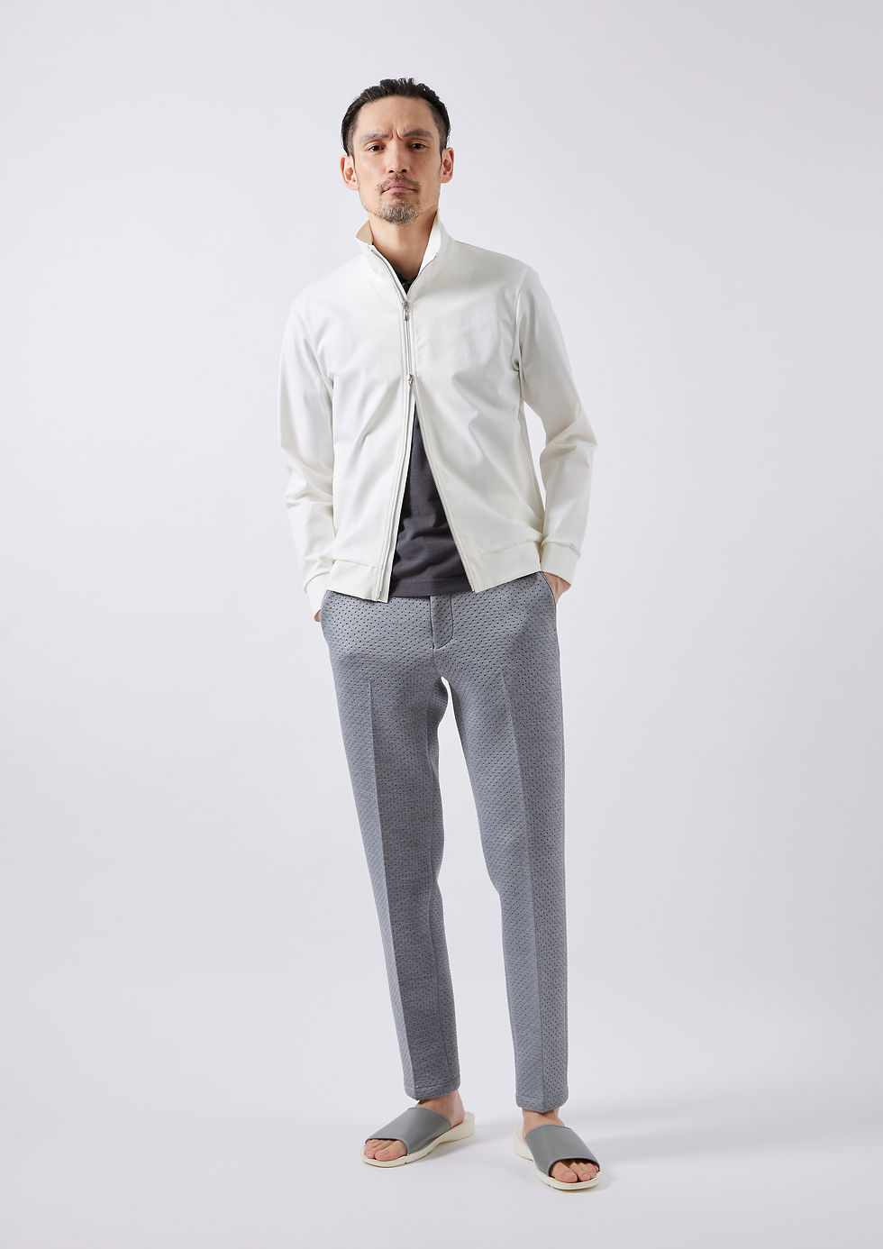 サムネイル： TCR2610230-95 Punching double knit easy