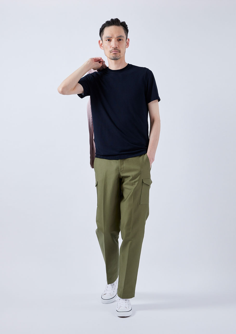 サムネイル： TCR2610217-47 Military moleskin new wide cargo