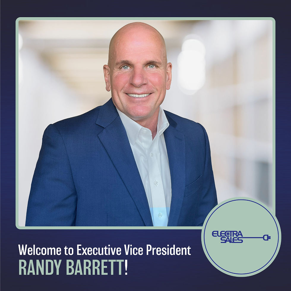 Randy Barrett will join Electra Sales of North Texas on October 1, 2025