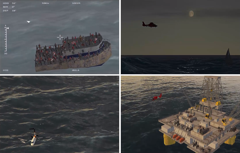 Simlat provides high-fidelity simulation for UAS based maritime application