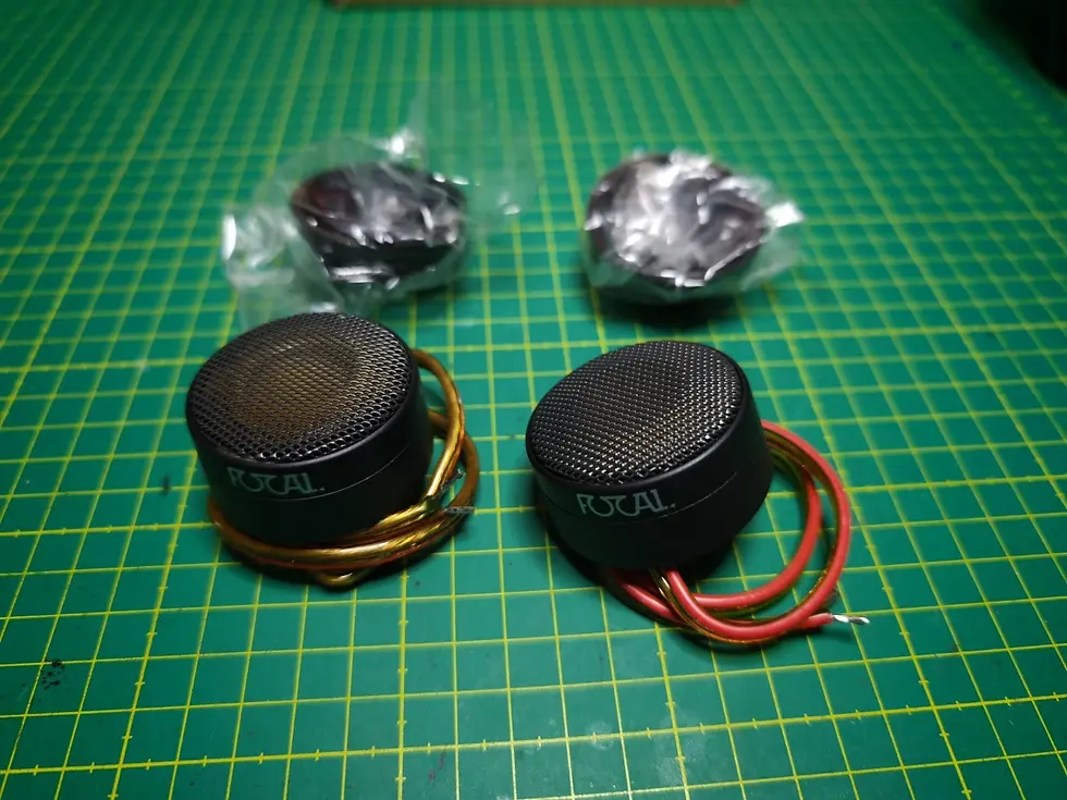 Miniatura: weeter focal tn 46 old school nos car audio kevlar molto rari - da collezione.  Ideali per installazioni car audio vintage