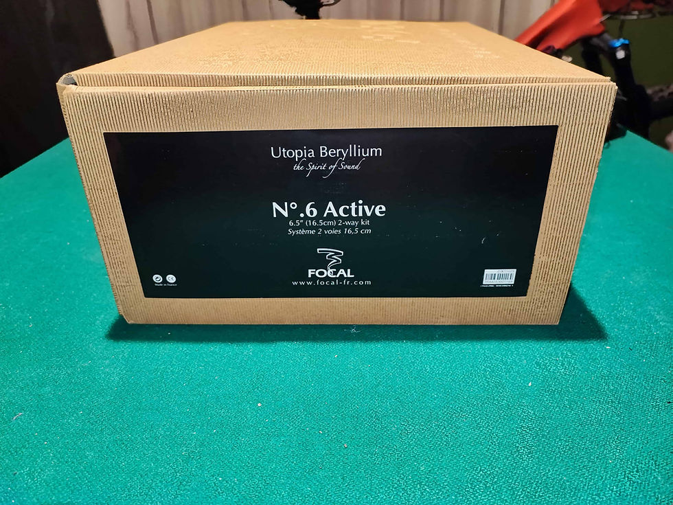 Focal Utopia Be N°6 Active kit car audio