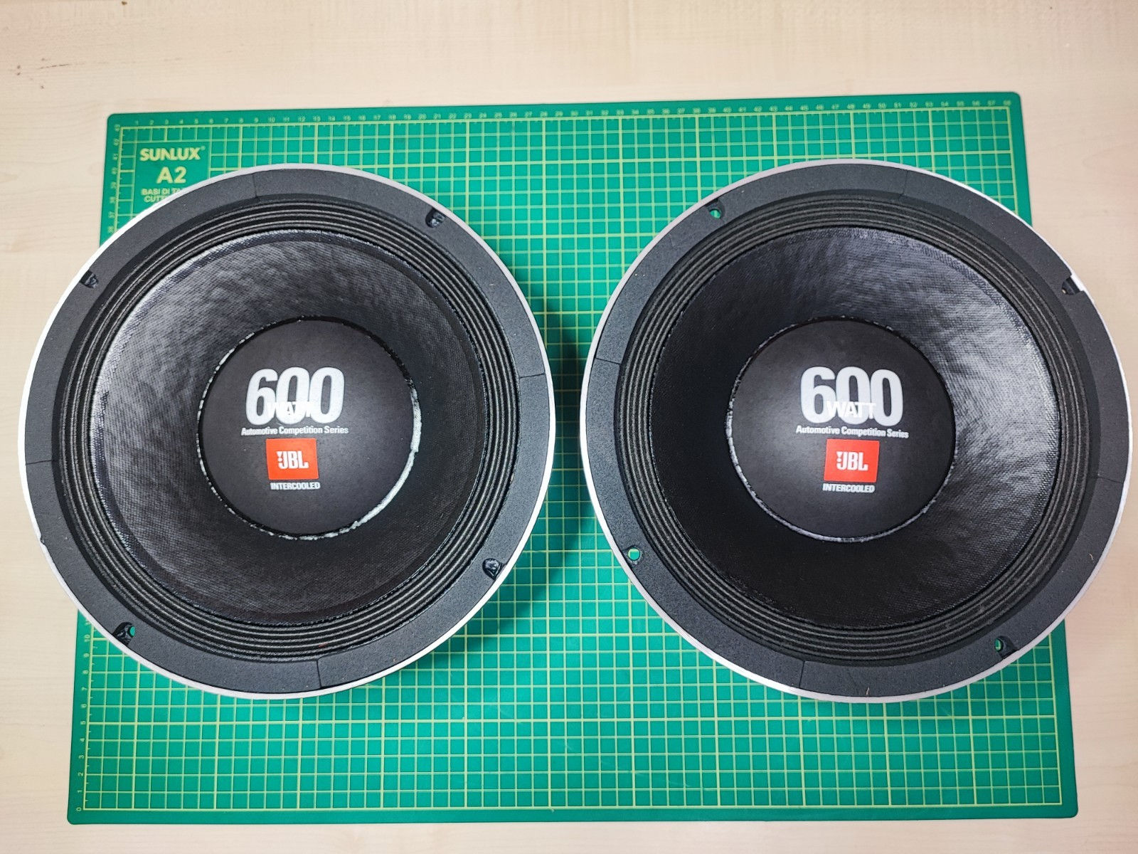 JBL GTI 1000 Subwoofer Matched Pair Old School Vintage