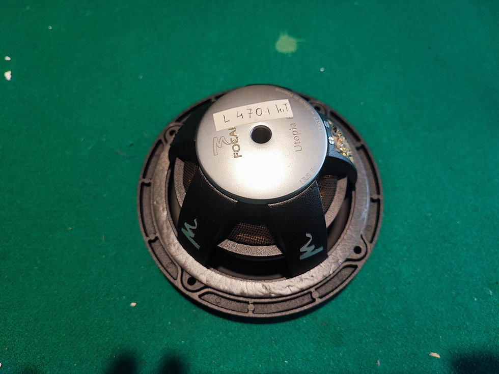 Focal audio Utopia  13ws be Subwoofer 5" Pair