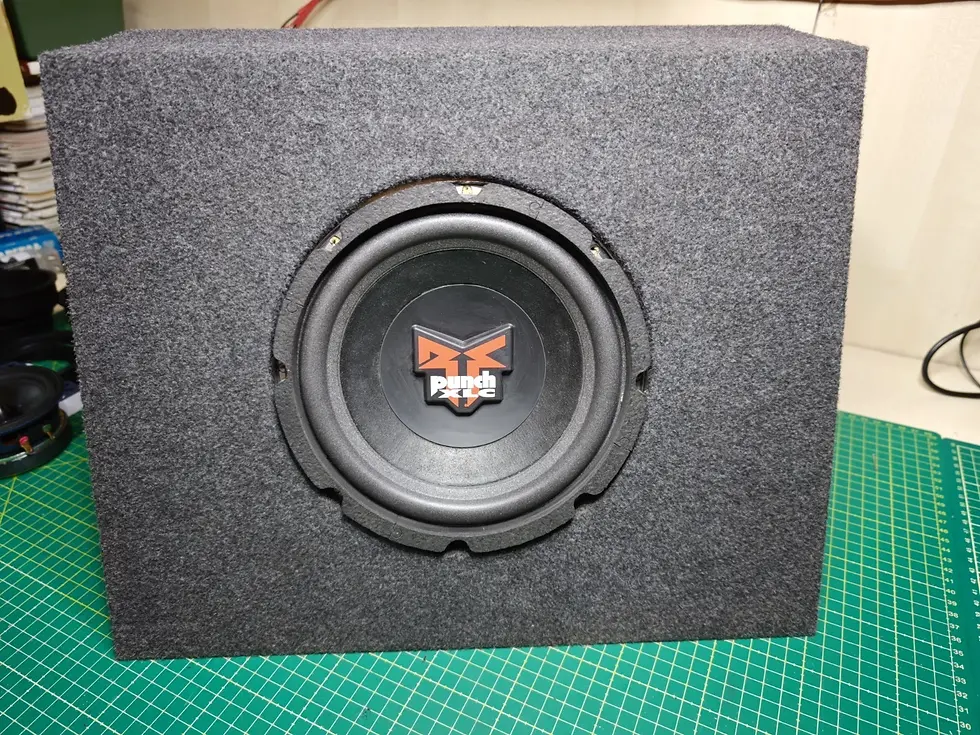 Miniatura: Subwoofer Auto Rockford Fosgate punch xlc rfp2408 con box reflex old school 20cm 8 POLLICI