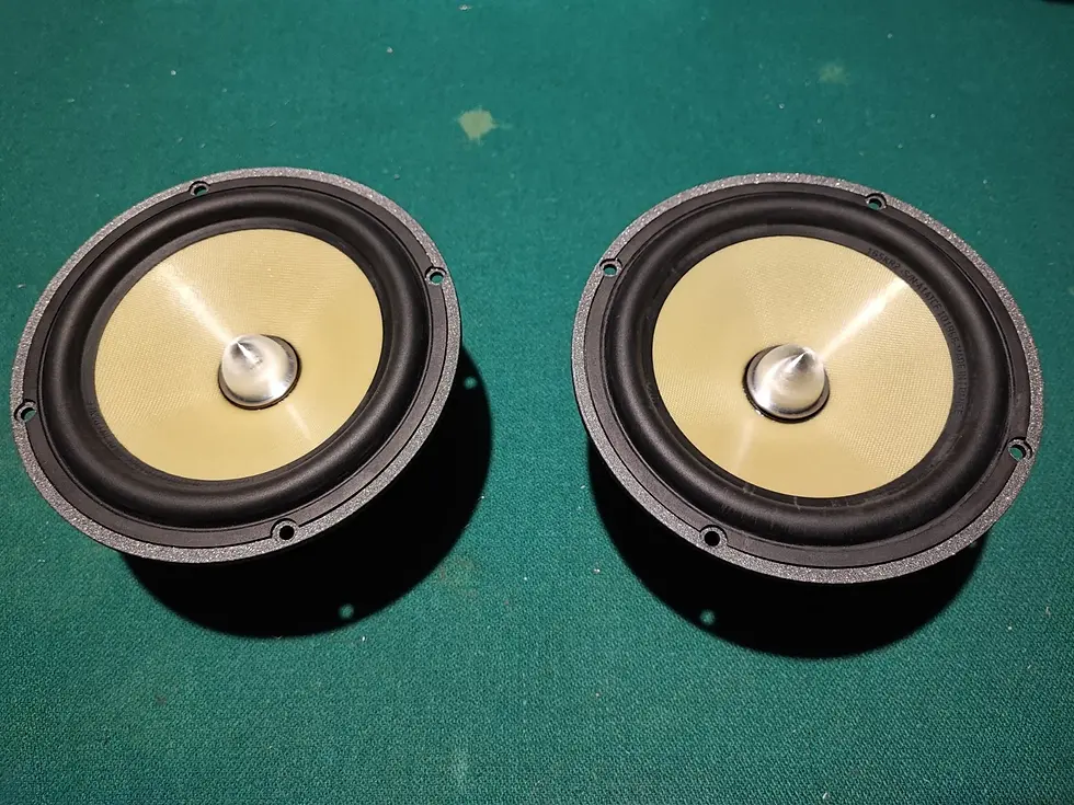 Miniatura: Woofer auto Focal 6 kr2 k2 power 2ohm 16cm 6,5" no box NOS altoparlanti Old School con griglie