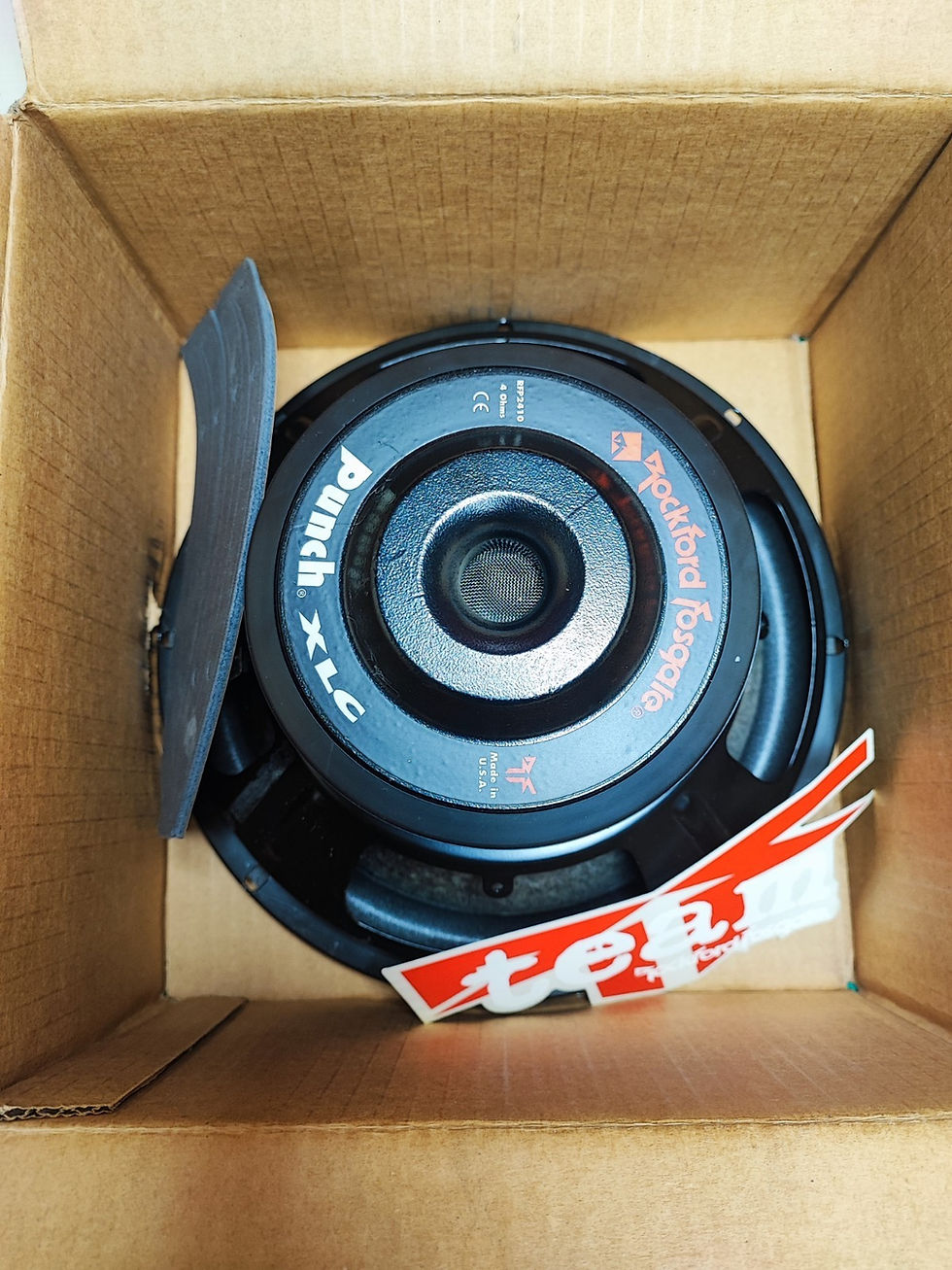 Miniatura: Rockford Fosgate Punch XLC rfp2410 Matched Pair subwoofer per auto old school 25cm 4 ohm