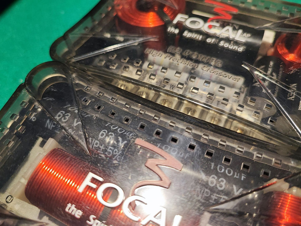 Miniatura: Focal K2 Power Crossover auto kit 165 k3p Old School NOS Vintage Car Audio
