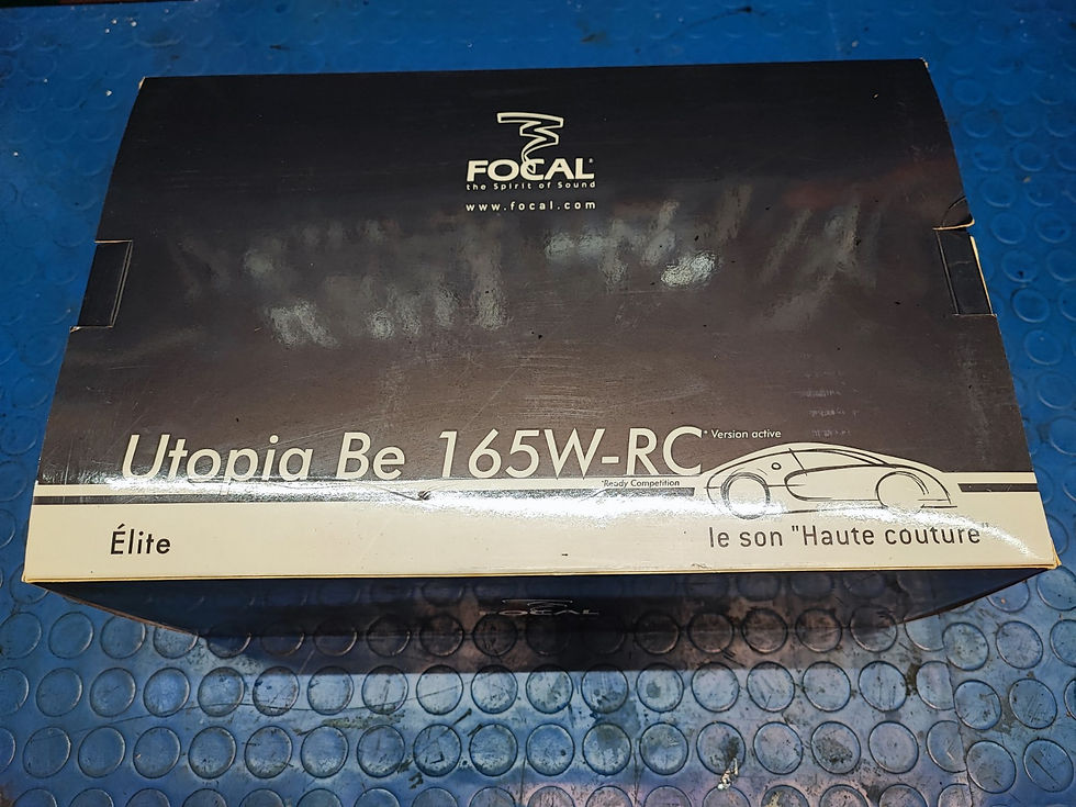Miniatura: Kit Focal Utopia Be 165W-RC Active set di altoparlanti alta fedeltà old school per auto