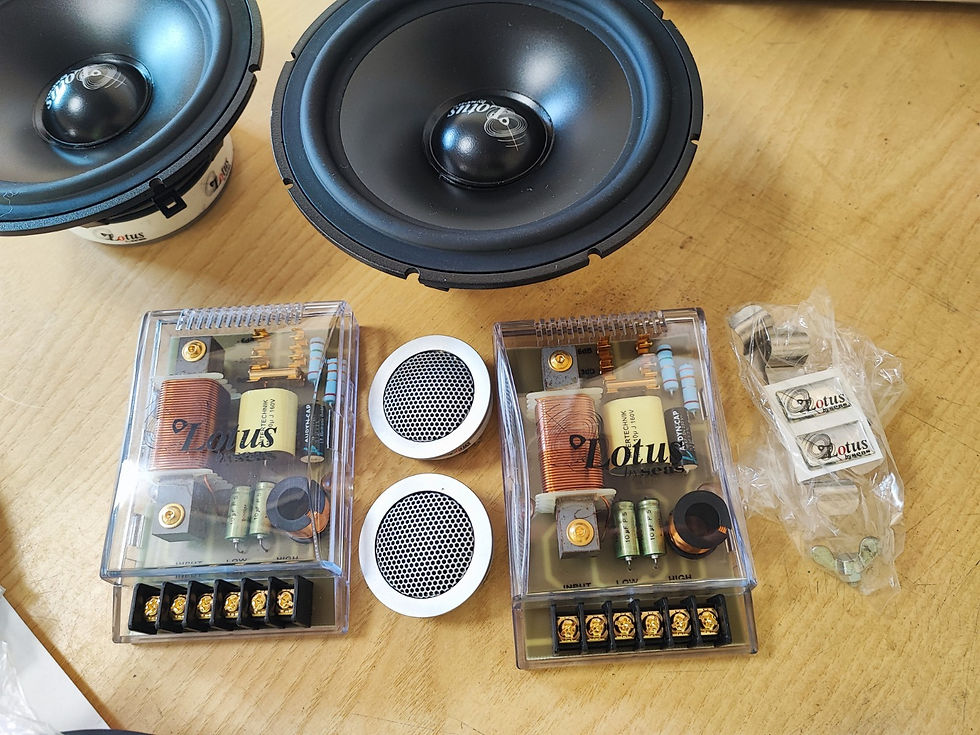 Miniatura: Kit 2 Vie Lotus By Seas - set di altoparlanti auto completo Midwoofer PW165 + Tweeter PT25F
