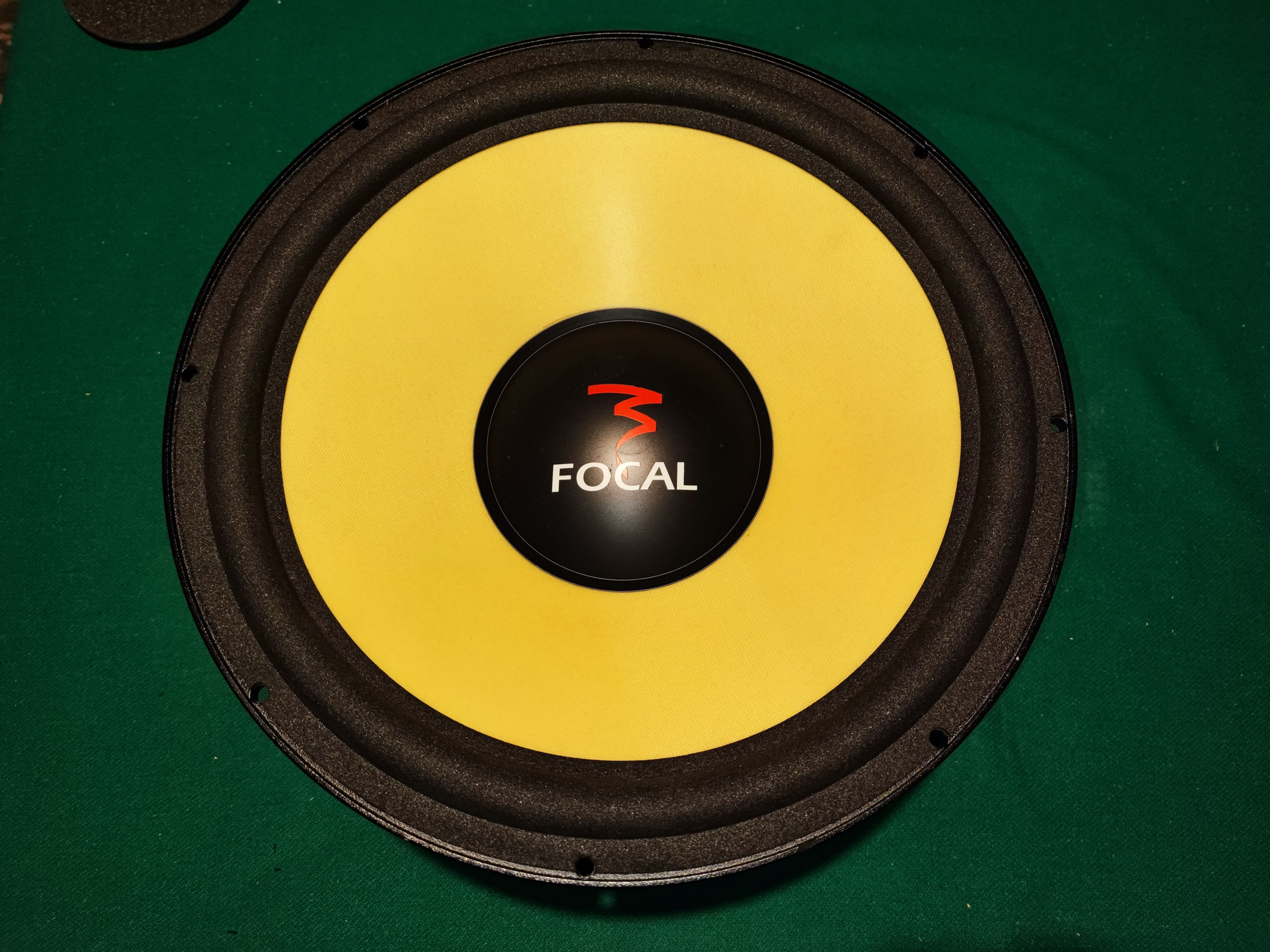 Focal audio 38kx spl Polykevlar Subwoofer auto old school