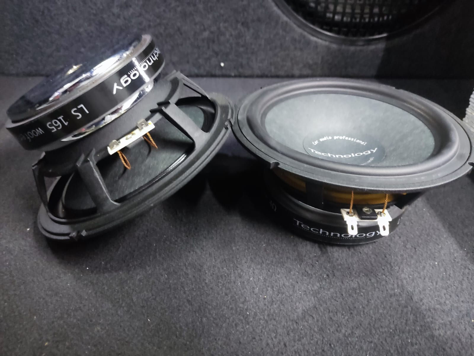 Midwoofer auto Technology Tec LS 165 altoparlanti old school car audio 165mm 6,5 pollici