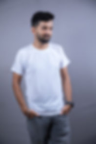 White Cotton T-shirt best fitted for all occasions