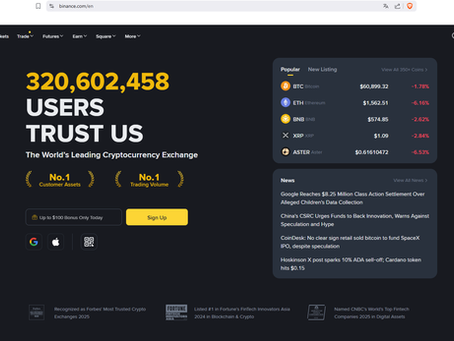 How to create a Binance Account